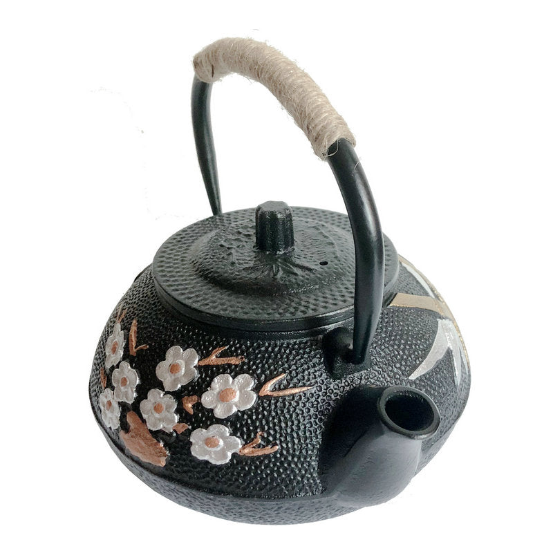 The Hana Japanese Style Cast Iron Teapot