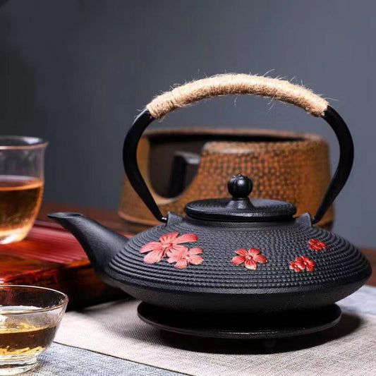 The Omotenashi Japanese Style Cast Iron Teapot
