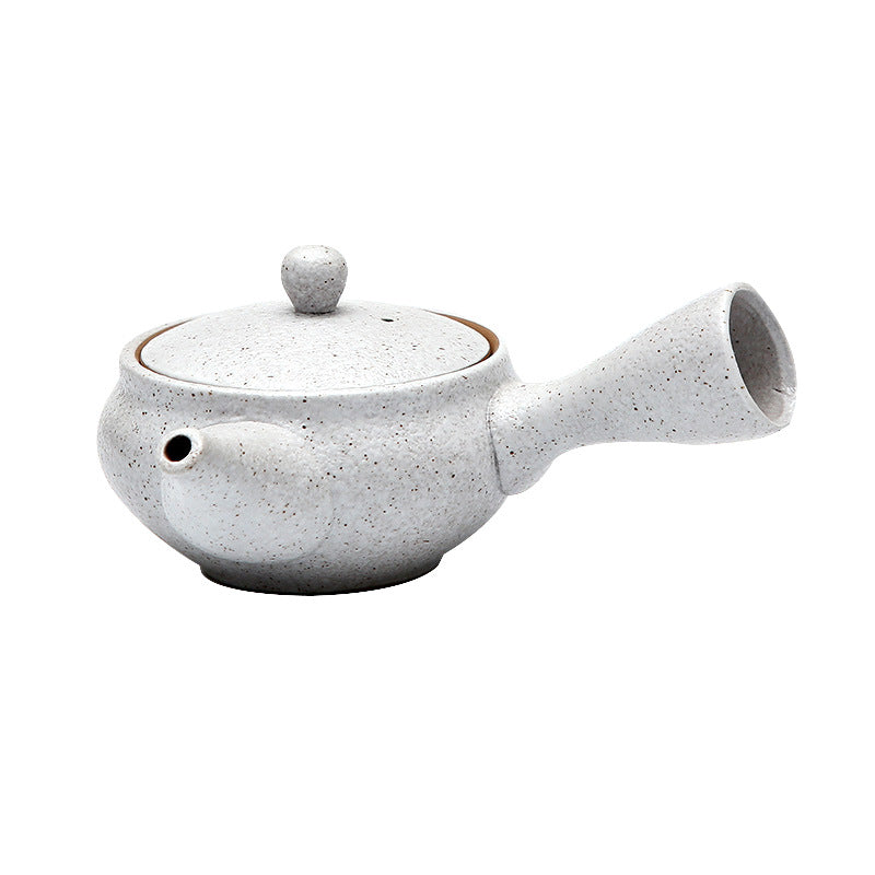 The Ohayo Japanese Style Ceramic Kyusu Teapot