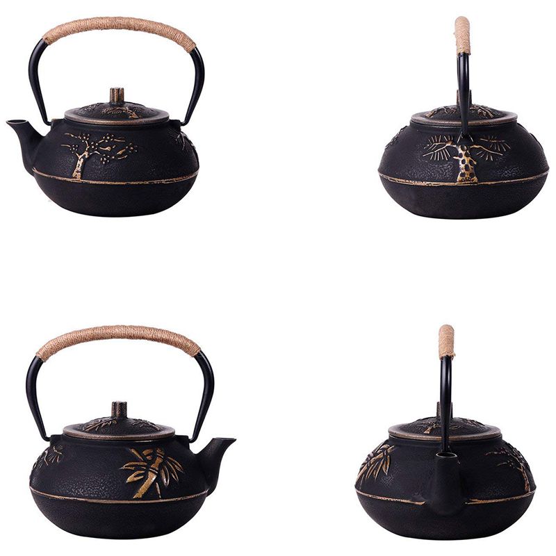 The Ume Japanese Style Cast Iron Teapot