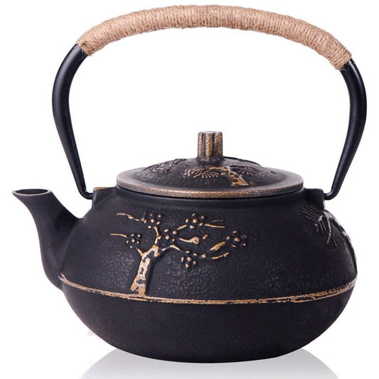 The Ume Japanese Style Cast Iron Teapot